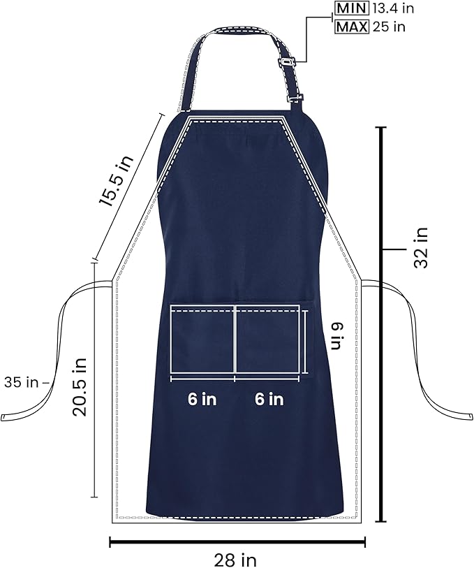 Custom Aprons – Add Your Logo, Text, or Design