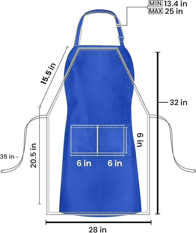 Custom Aprons – Add Your Logo, Text, or Design