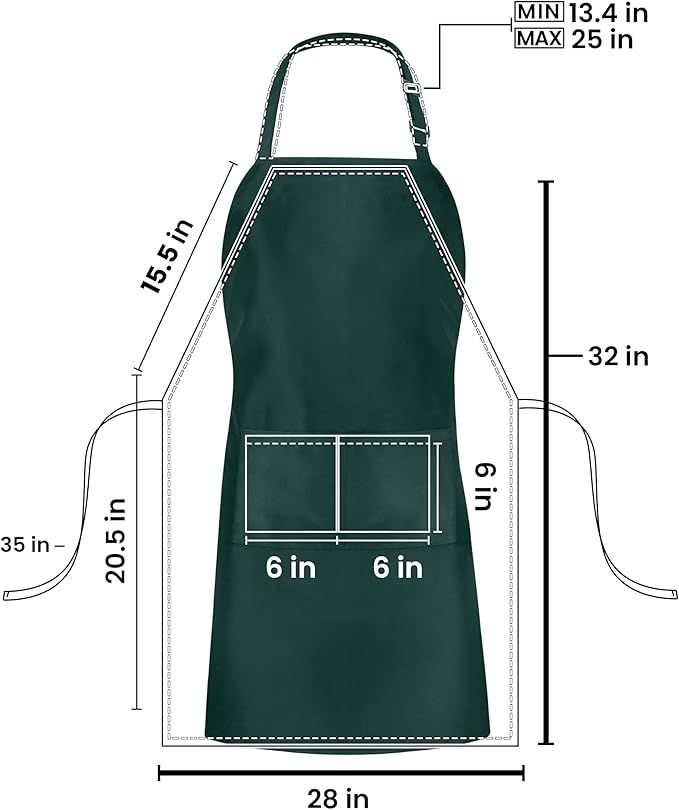 Custom Aprons – Add Your Logo, Text, or Design