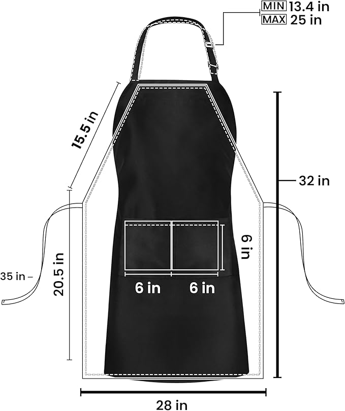 Custom Aprons – Add Your Logo, Text, or Design