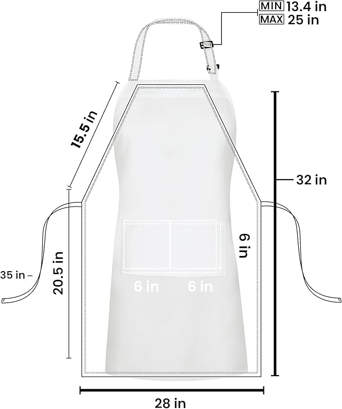 Custom Aprons – Add Your Logo, Text, or Design
